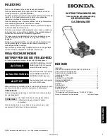 Preview for 81 page of Honda HRS536C4SKEA Owner'S Manual