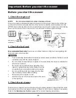 Preview for 11 page of Honda HRU196DPU Owner'S Manual & Service Record Booklet