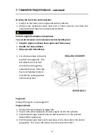 Preview for 40 page of Honda HRU216M1 Owner'S Manual & Service Record Booklet