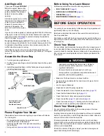 Preview for 4 page of Honda HRX217HYAA Owner'S Manual