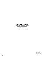 Preview for 24 page of Honda HRX217HYUA Owner'S Manual