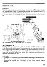 Preview for 18 page of Honda HS55 Owner'S Manual