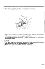 Preview for 41 page of Honda HT-R3009 Owner'S Manual