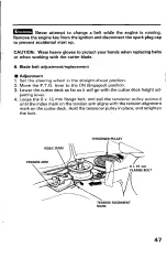 Preview for 49 page of Honda HT-R3009 Owner'S Manual