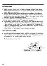 Preview for 8 page of Honda HT3810 Owner'S Manual