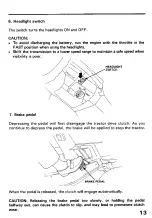 Preview for 15 page of Honda HT3810 Owner'S Manual