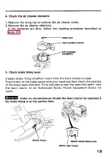 Preview for 21 page of Honda HT3810 Owner'S Manual