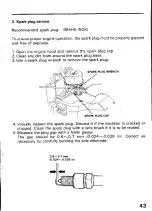 Preview for 45 page of Honda HT3810 Owner'S Manual