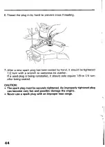 Preview for 46 page of Honda HT3810 Owner'S Manual