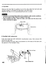 Preview for 48 page of Honda HT3810 Owner'S Manual