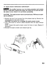 Preview for 55 page of Honda HT3810 Owner'S Manual