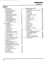 Honda HT3813 Service Manual preview