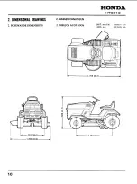 Preview for 10 page of Honda HT3813 Service Manual