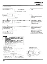 Preview for 30 page of Honda HT3813 Service Manual