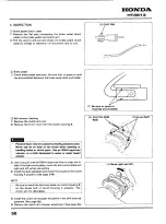 Preview for 56 page of Honda HT3813 Service Manual