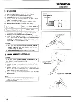 Preview for 78 page of Honda HT3813 Service Manual