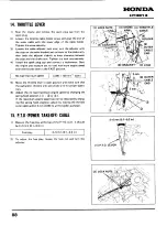 Preview for 88 page of Honda HT3813 Service Manual