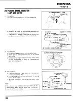 Preview for 98 page of Honda HT3813 Service Manual