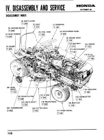 Preview for 106 page of Honda HT3813 Service Manual