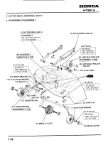 Preview for 116 page of Honda HT3813 Service Manual