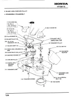 Preview for 124 page of Honda HT3813 Service Manual