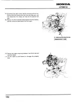 Preview for 152 page of Honda HT3813 Service Manual