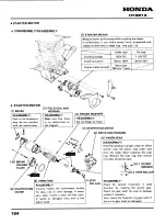 Preview for 164 page of Honda HT3813 Service Manual