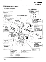 Preview for 176 page of Honda HT3813 Service Manual