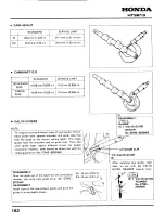 Preview for 182 page of Honda HT3813 Service Manual