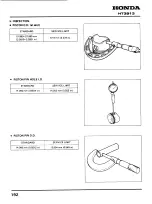 Preview for 192 page of Honda HT3813 Service Manual