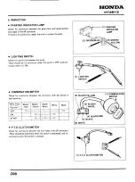 Preview for 208 page of Honda HT3813 Service Manual