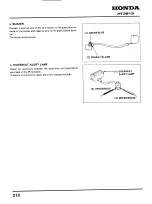 Preview for 210 page of Honda HT3813 Service Manual