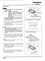 Preview for 216 page of Honda HT3813 Service Manual