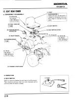 Preview for 218 page of Honda HT3813 Service Manual