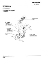 Preview for 252 page of Honda HT3813 Service Manual