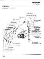 Preview for 254 page of Honda HT3813 Service Manual