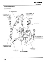 Preview for 274 page of Honda HT3813 Service Manual