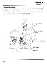 Preview for 284 page of Honda HT3813 Service Manual