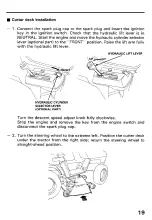 Preview for 21 page of Honda Mid-mount rotary mower Operator'S Manual