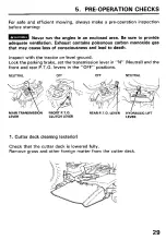 Preview for 31 page of Honda Mid-mount rotary mower Operator'S Manual