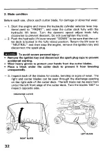 Preview for 34 page of Honda Mid-mount rotary mower Operator'S Manual