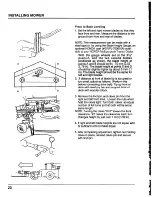 Preview for 24 page of Honda MM52 Operator'S Manual