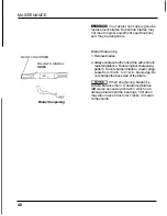 Preview for 42 page of Honda MM60 Operator'S Manual