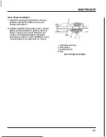 Preview for 53 page of Honda MM60 Operator'S Manual