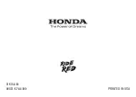 Preview for 117 page of Honda NAVI NVA110B 2022 Owner'S Manual