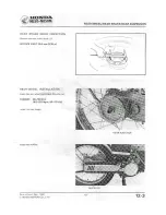 Preview for 125 page of Honda NU50 Shop Manual