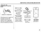 Preview for 45 page of Honda Outboard Motor BF15A Owner'S Manual