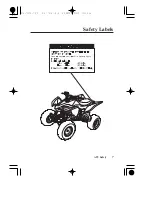 Preview for 15 page of Honda SPORTRAX 400X Owner'S Manual