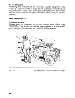 Preview for 52 page of Honda TRX250 Owner'S Manual