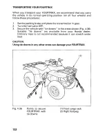 Preview for 138 page of Honda TRX250 Owner'S Manual